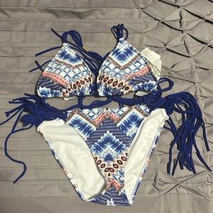 Abercrombie and Fitch Strappy Triangle Bikini